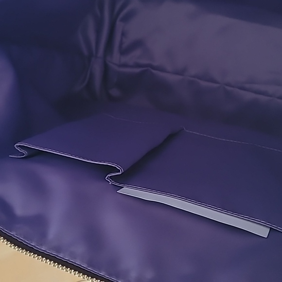 Coach Poppy Op Art Glam Signature Tote Bag in Khaki/Bronze - Picture 7 of 12